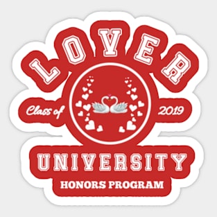 Taylor Swift Lover University Honors Program Sticker